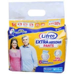 LIFREE EXTRA ABSORB PANTS SUPER M 10 PANTS