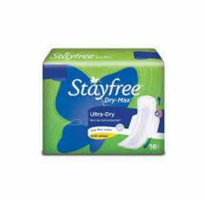 Stayfree dry max ultra dry wings 16`s