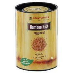 Elements organic bamboo rice 250g tin