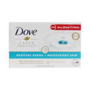 Dove care&protect beauty bathing soap 100gm buy 3 get1