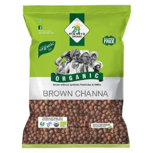 24 mantra organic brown channa whole 500 gms