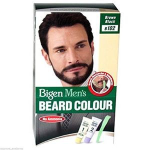 Bigen men`s beard color brown blk b102