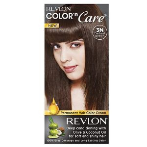 Revlon color n care darkest brown 3n