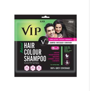 Vip natural hair colour shampoo black 20ml