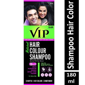 Vip natural blk hair colour shampoo 180ml