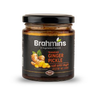 Brahmins tamarind ginger pickle 400gm