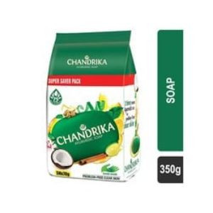 Chandrika soap  comby pack 350gm