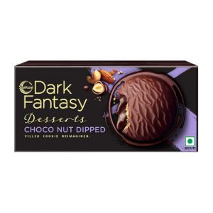 Sunfeast dark fantasy desserts choco nut dipped 100g