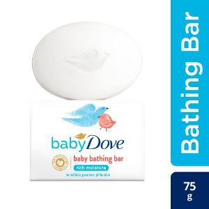 Baby dove bathing bar rich moisture 3*75g