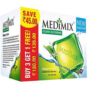 Medimix trnsprnt with glycrn and lakshadi oil 4 x 125g