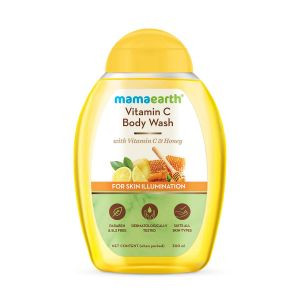 Mamaearth vitamin c&honey skin illumination b/w 300ml