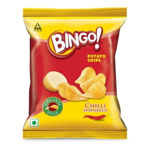 Bingo Original Potato Chips Chilli Sprinkled 27.5 Gm