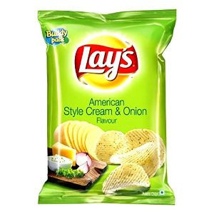 Lays american style cream onion 52gm