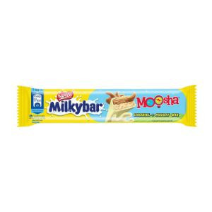 Nestle milkybar moosha caramel+nougat 2bar 44gm