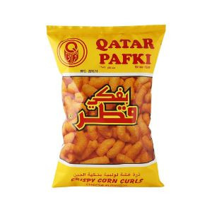 Qatar pafki crispy corn curls cheese flav 23g