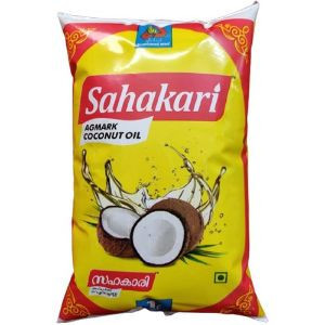 Sahakari  coconut oil 1ltr (p)