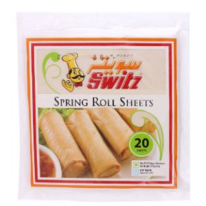 SWITZ SPRING ROLL SHEETS 20 SHEET 275 gm