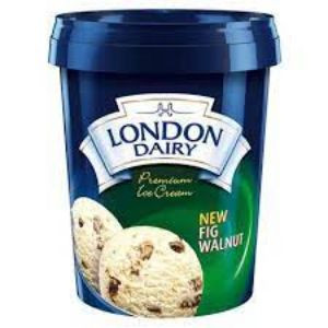 London dairy fig walnut icecream 500 ml tub