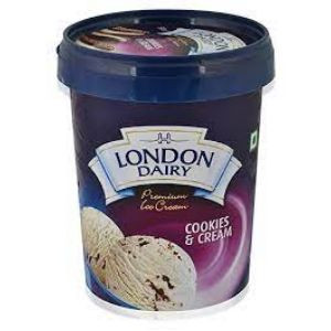 London dairy cookies & cream  1 ltr