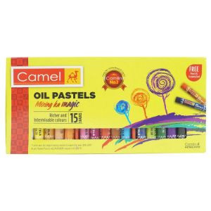 Camel oil pastel 15 s