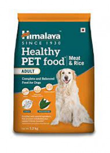 HIMALAYA HEALTHY PET FOOD MEAT & RICE (ADULT) 1.2KG