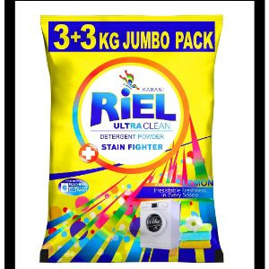 Riel detergent powder 3kg+3kg