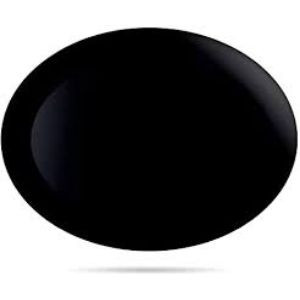 Luminarc diwali black oval dish 25*33