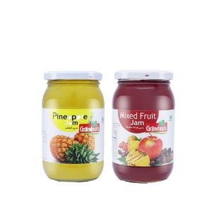 Grandma'S Mixed Fruit Jam 200Gm+Pineapple Jam 200Gm