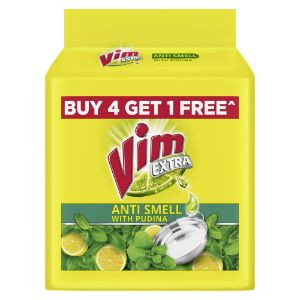 Vim extra anti smell with pudina 5x200 g