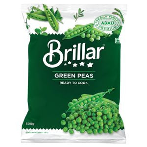 Abad brillar green peas 500gm