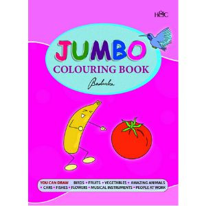 H&c books jumbo colouring book
