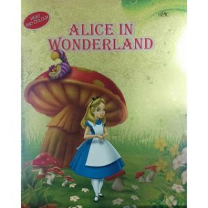 H&c books red and colour alice in wonderland