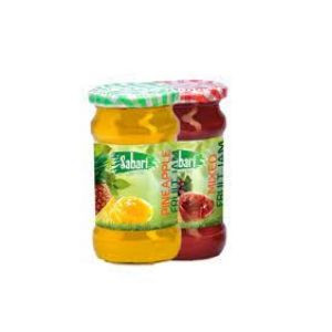 Sabari mixed fruit jam 500g + sabari pineapple fruit jam 500 free