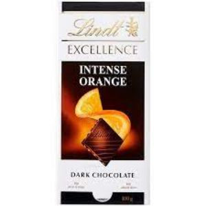 Lindt excellence orange intense dark chocolate 100g