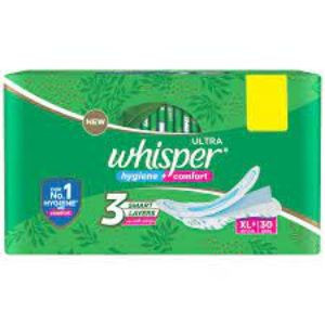 Whisper Ultra Hygiene Comfort Xl+ Wings 30N