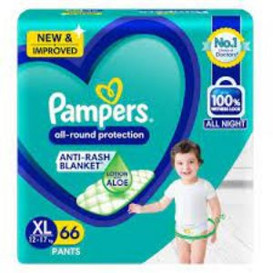 PAMPERS ALL-ROUND PROTECTION WITH ALOE XL-66 PANTS 12-17 KG