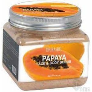 Dr.rashel papaya  face & body scrub 380 ml imp