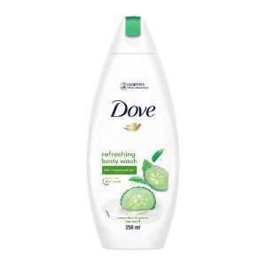 Dove refreshing b/w cucumber & green tea scent  250ml