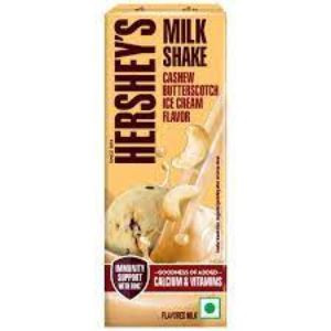 Hershey'S Milk Shake Cashew Butterscotch Ice Cream Flavor 180Ml