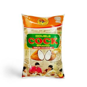 Ramananda Double Cock Brand Agmark Coconut Oil P 1L