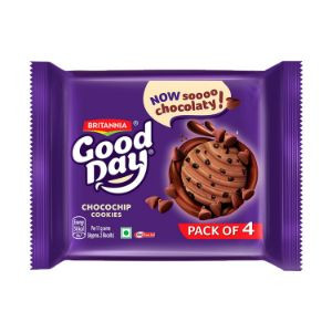 Britannia Good Day Choco Chip Cookies Buy3X100G Get1X100G