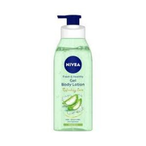 Nivea Fresh & Healthy Gel Body Lotion Aloe Vera  390Ml