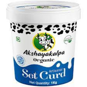 Akshayakalpa Organic Artisanal Set Curd 1Kg