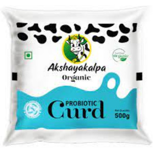Akshayakalpa Organic Probiotic Curd 500G