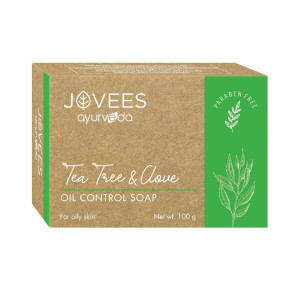 Jovees Ayurveda Tea Tree & Clove Soap 100Gm