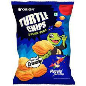 Orion Turtle Chips Sour Masala Corn Chip 28Gm