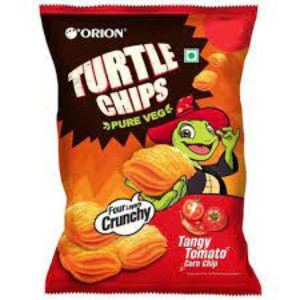 Orion Turtle Chips Tangy Tomato Corn Chip 28Gm