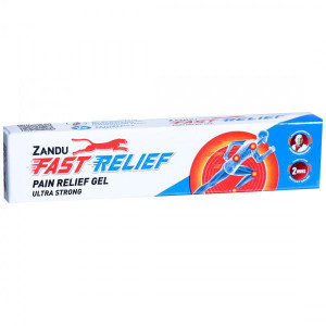 Zandu Fast Relief Pain Relief Gel Ultra Strong 15Ml