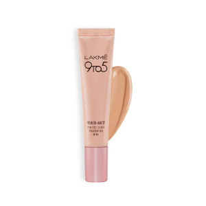 Lakme 9To5 Primer+Matte Perfect Cover Foundation Mini C100 Cool Ivory 15Ml