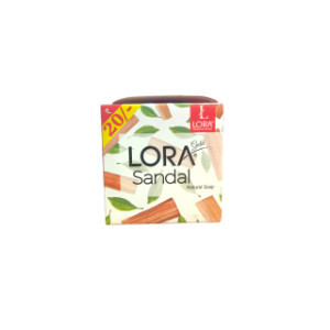 Lora Sandal Natural Soap 70Gm